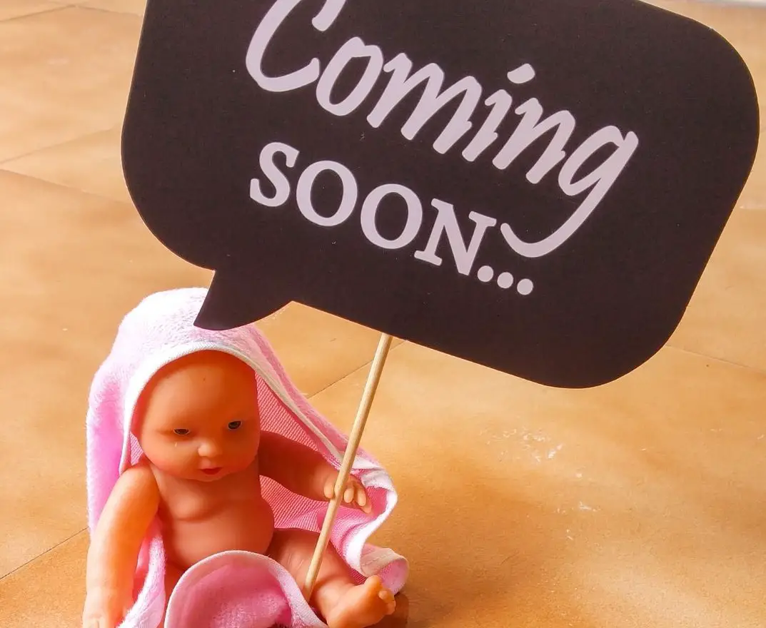 coming soon a baby